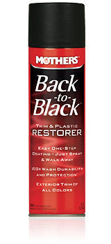 MOTHERS 06110 - Back To Black Restorer 10oz. Aerosol image