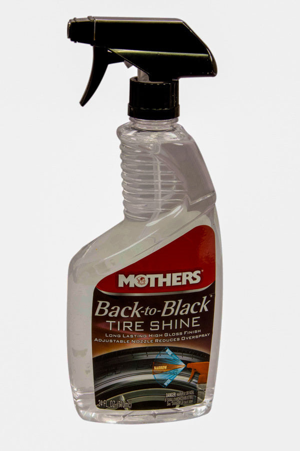 MOTHERS 06924 - Back To Black Tire Shine 24oz image