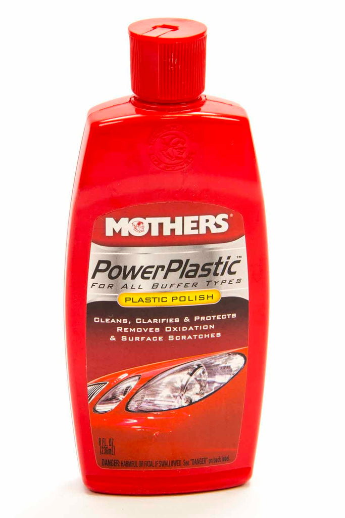 MOTHERS 08808 - Power Plastic Cleaner/ Polish 8oz image