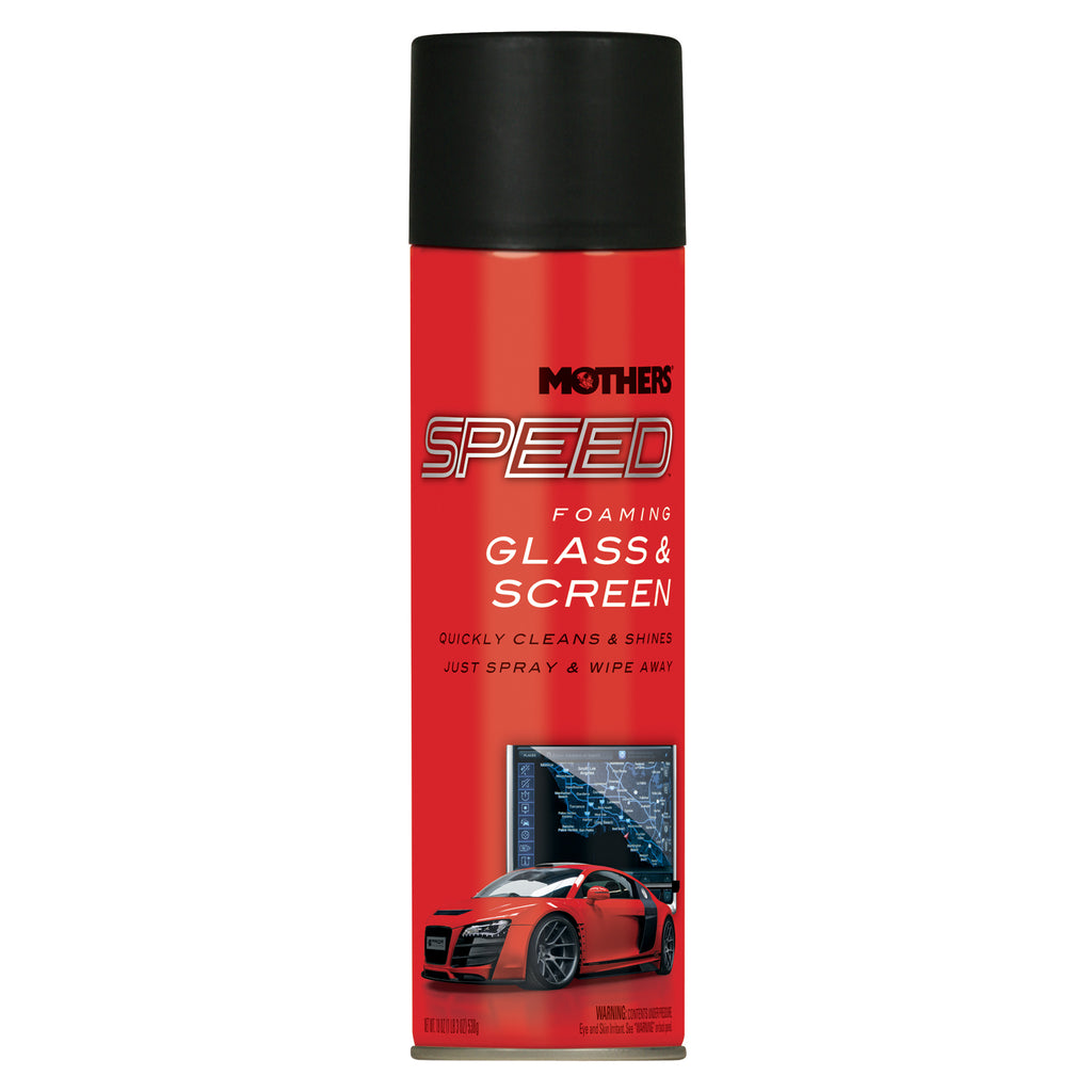 MOTHERS 16619 - Speed Foaming Glass Cleaner 19oz. Can image