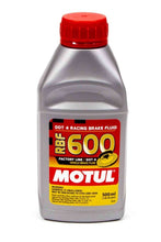 Load image into Gallery viewer, MOTUL USA 100949 - RBF Brake Fluid 600 Degr ee 1/2 Liter image