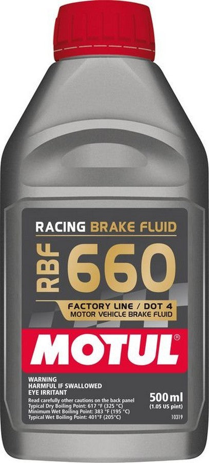 MOTUL USA 101667 - Brake Fluid 660 Degree 1/2 Liter image