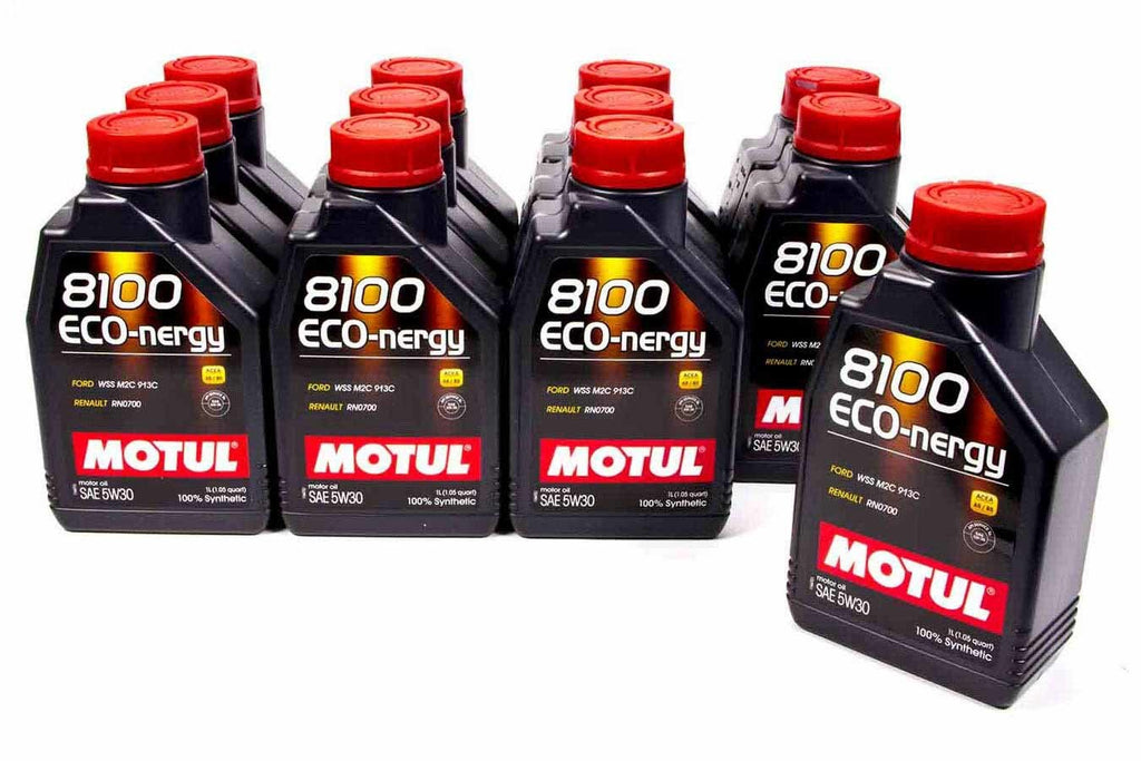 MOTUL USA 102782-12 - 8100 Eco-Nergy 5w30 Oil Case/12-Liter image