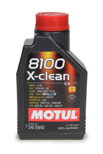 Load image into Gallery viewer, MOTUL USA 102786 - 8100 X-Clean 5w40 Oil 1 Liter Dexos2 image