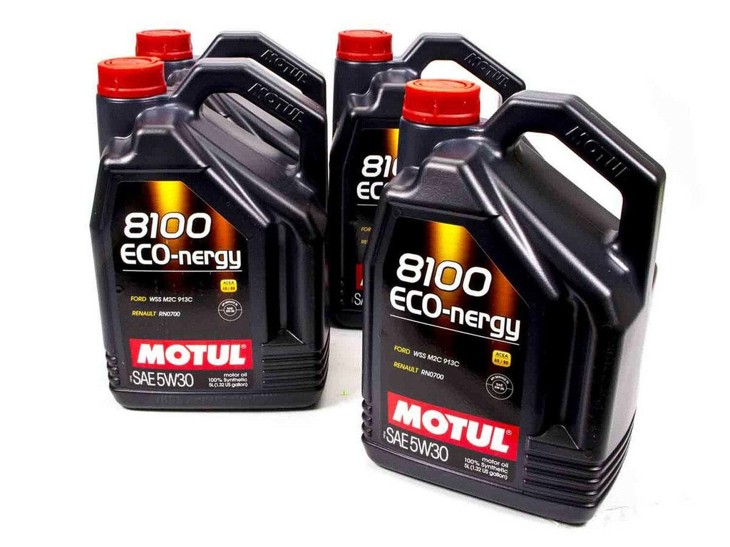 MOTUL USA 102898-4 - 8100 Eco-Nergy 5w30 Oil Case/4-5 Liters image