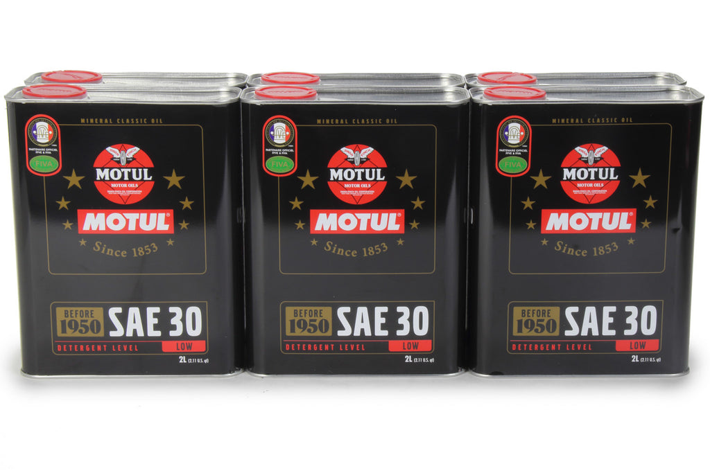 MOTUL USA 104509-10 - Classic Oil SAE 30 Case 10 x 2 Liter image