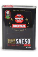 Load image into Gallery viewer, MOTUL USA 104510 - Classic Oil SAE 50  2 Liter image