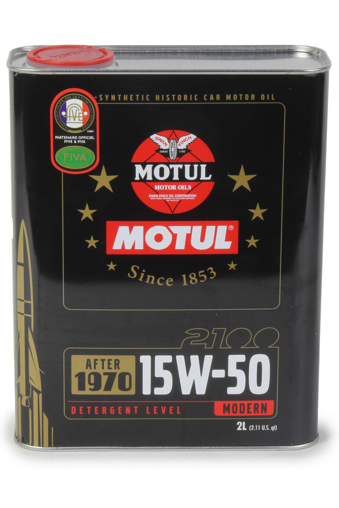 MOTUL USA 104512 - 2100 Classic Oil 15w50 2 Liter image