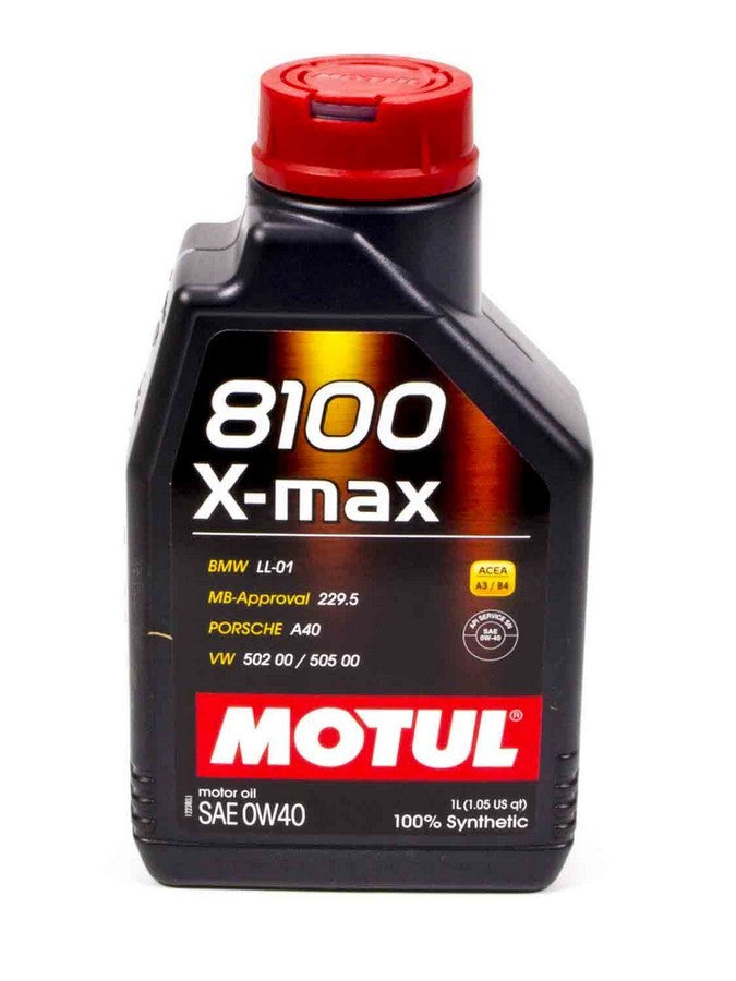 MOTUL USA 104531 - 8100 0w40 X-Max Oil 1 Liter image