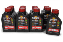 Load image into Gallery viewer, MOTUL USA 104775-12 - 8100 X-Clean FE 5w30 Oil Case 12 x 1 Liter image