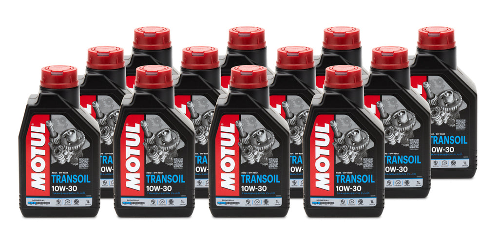 MOTUL USA 105894-12 - Transoil 10w30 Case 12-1 Liter Wet Clutch image