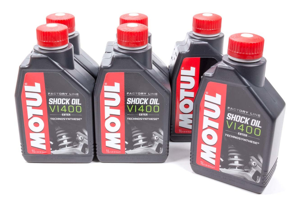 MOTUL USA 105923-6 - Shock Oil Fluid 6X1 Liter image