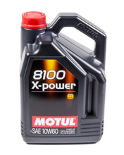 Load image into Gallery viewer, MOTUL USA 106144 - 8100 X-Power 10w60 5 Liter image