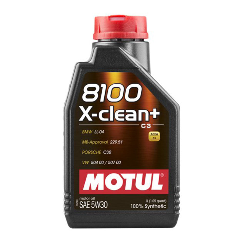 MOTUL USA 106376 - 8100 X-Clean+ 5w30 1 Liter image