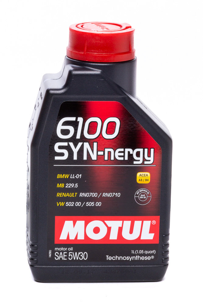 MOTUL USA 107970 - 6100 5w30 Syn-Nergy Oil 1 Liter image