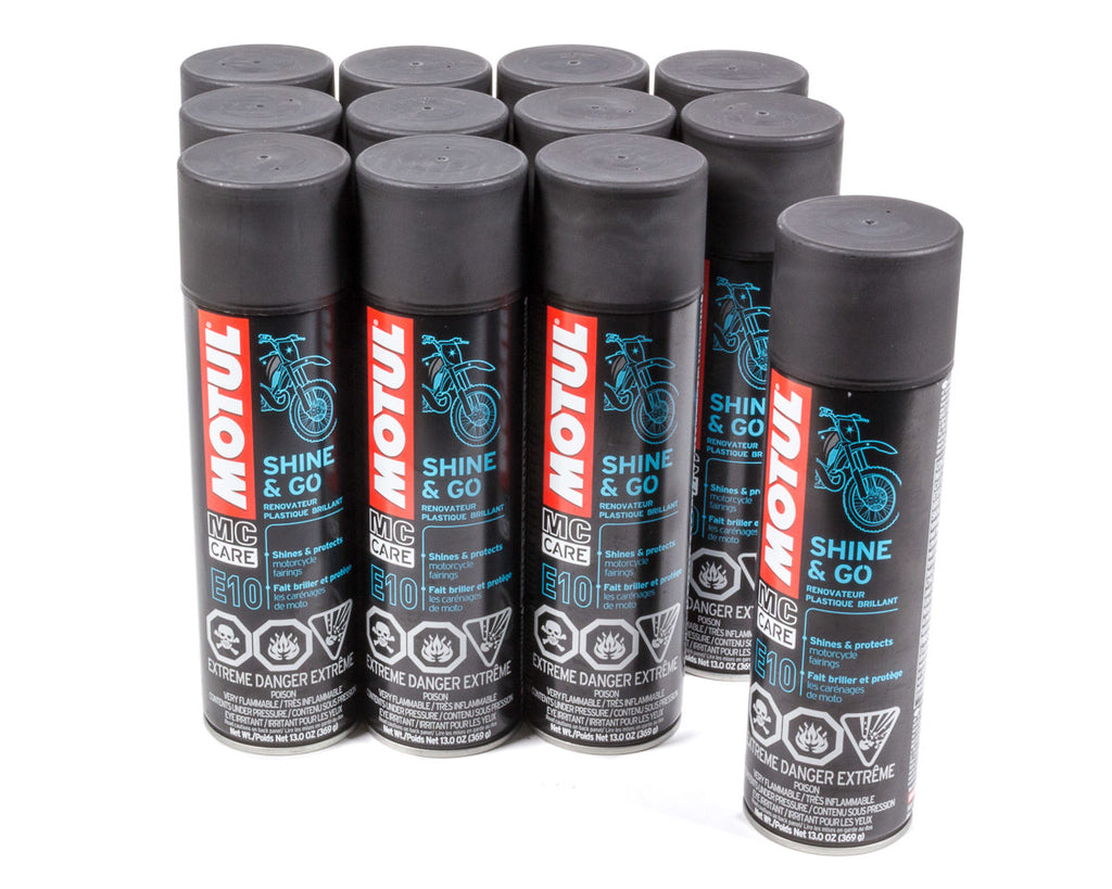 MOTUL USA 108093-12 - E10 Shine & Go Case 12x13oz image
