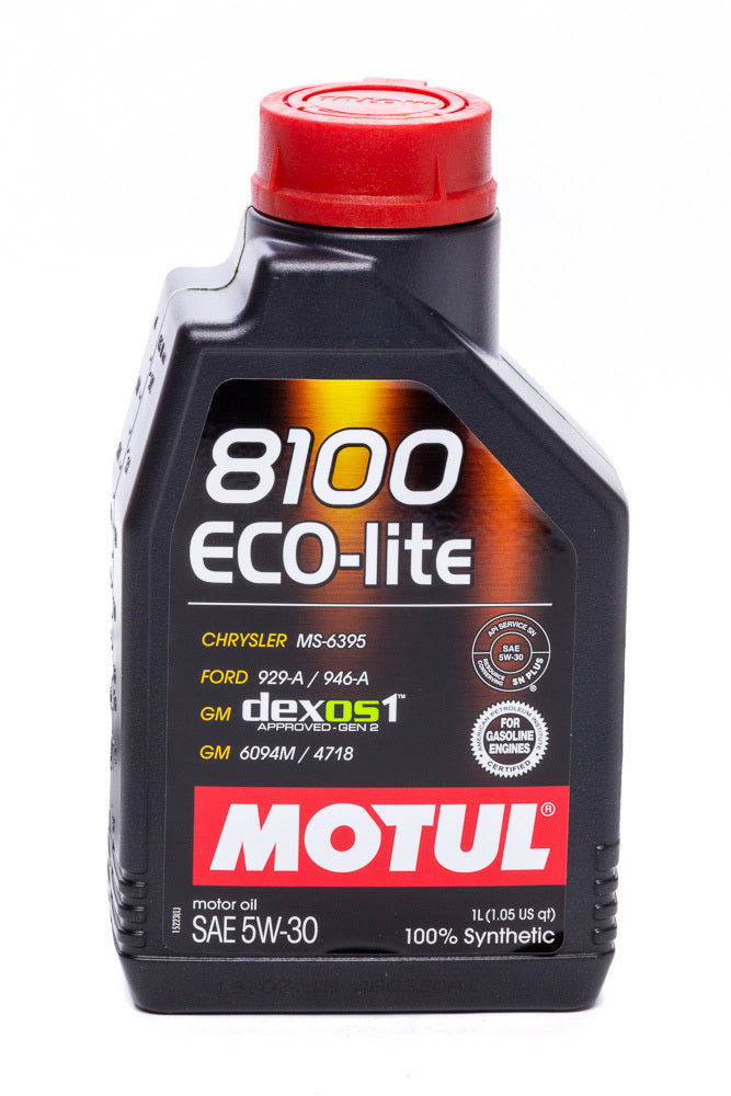 MOTUL USA 108212 - 8100 Eco-Lite 5w30 1 Liter Dexos1 image