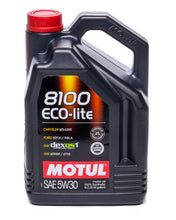 Load image into Gallery viewer, MOTUL USA 108214 - 8100 Eco-Lite 5W30 5 Liter Dexos1 image