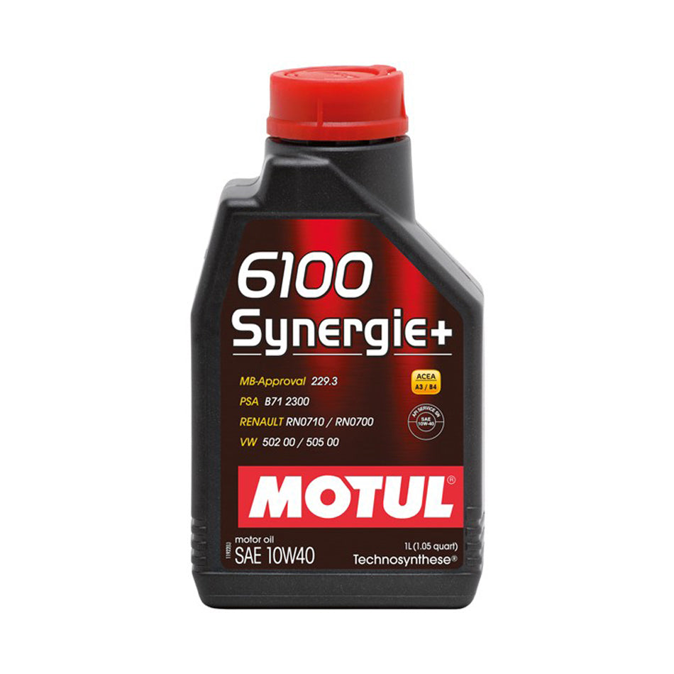 MOTUL USA 108646 - 6100 Synergie 10w40 Oil 1 Liter image