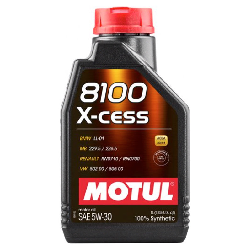 MOTUL USA 108944 - 8100 X-Cess 5w30 Oil 1 Liter image