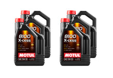 Load image into Gallery viewer, MOTUL USA 108946-4 - 8100 X-Cess 5w30 Oil Case 4 x 5 Liter image