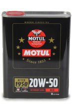 Load image into Gallery viewer, MOTUL USA 110621 - Classic Performance Oil 20w50  2 Liter image