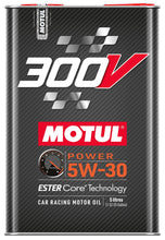 Load image into Gallery viewer, MOTUL USA 110815 - 300V Power Oil 5w30 5 Liter image