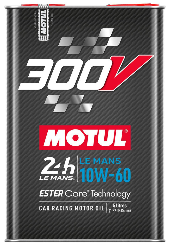 MOTUL USA 110865-4 - 300V LE Mans OIl 10w60 Case 4 x 5 Liter image