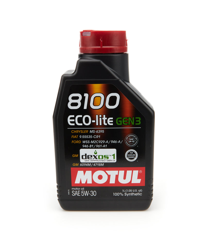 MOTUL USA 111361 - 8100 Eco-Lite Gen3 5w30 1 Liter image