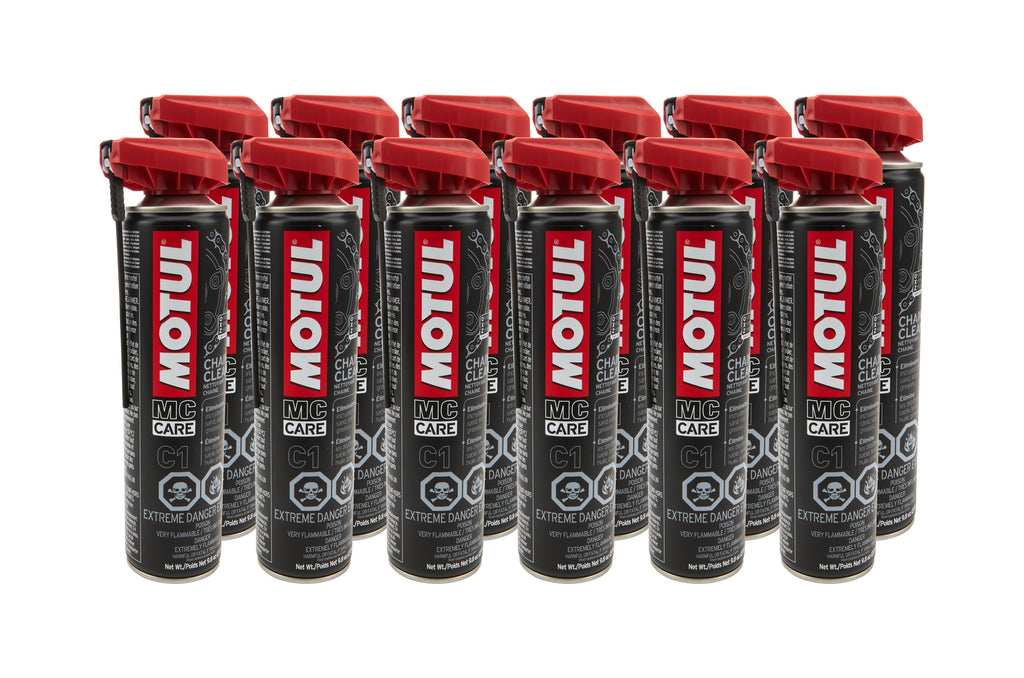 MOTUL USA 111818-12 - C1 Chain Clean Case 12 x 400L Bottles image