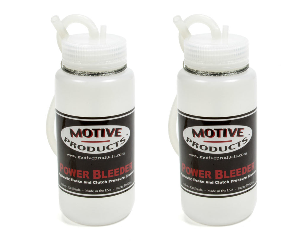 MOTIVE PRODUCTS 1820 - Brake Fluid Catch Bottle Kit 2 Bottles image