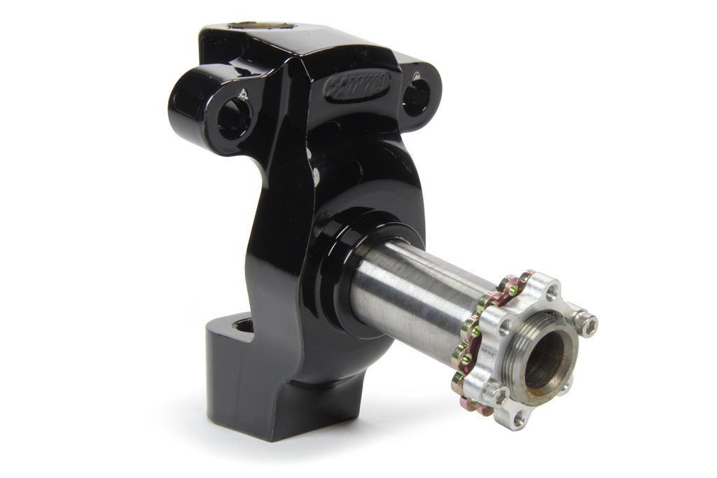 M AND W ALUMINUM PRODUCTS SP-325F-BKPC - Spindle w/Straight Steel Snout Black image