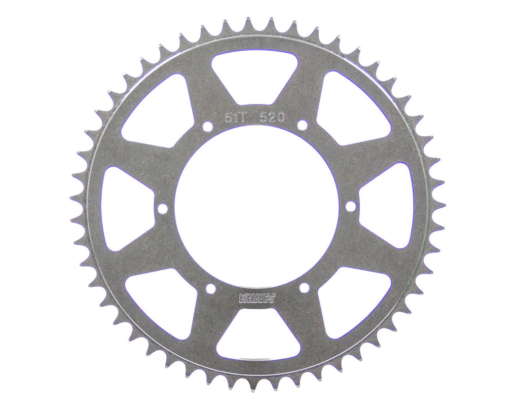 M AND W ALUMINUM PRODUCTS SP520-525-51T - Rear Sprocket 51T 5.25 BC 520 Chain image