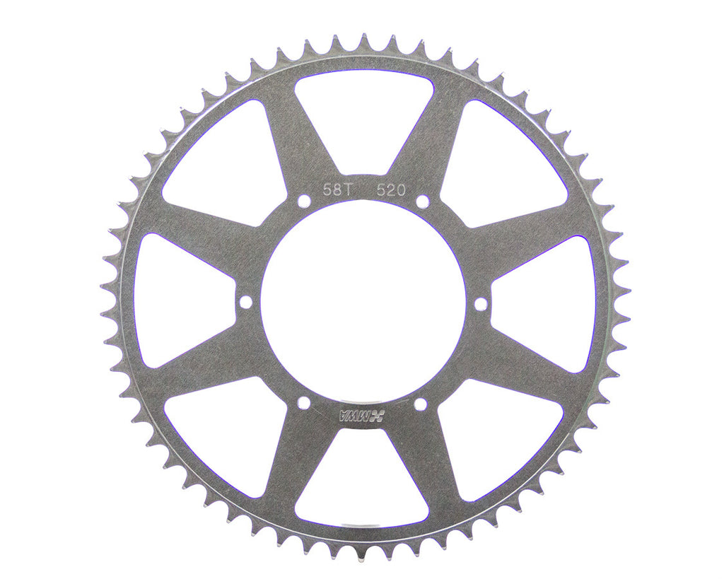 M AND W ALUMINUM PRODUCTS SP520-525-58T - Rear Sprocket 58T 5.25 BC 520 Chain image