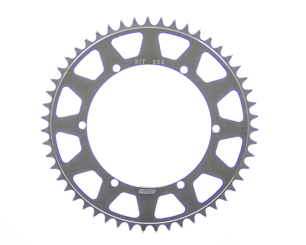 M AND W ALUMINUM PRODUCTS SP520-643-51T - Rear Sprocket 51T 6.43 BC 520 Chain image