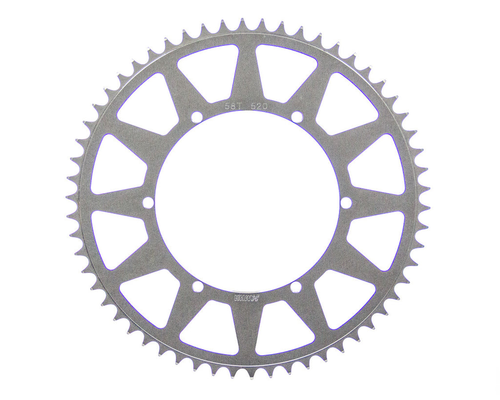 M AND W ALUMINUM PRODUCTS SP520-643-58T - Rear Sprocket 58T 6.43 BC 520 Chain image