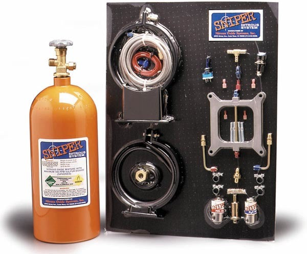 NITROUS OXIDE SYSTEMS 07001 - Sniper Nitrous System Holley 4-BBL image