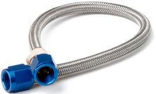 Load image into Gallery viewer, NITROUS OXIDE SYSTEMS 15405 - 6an Hose w/Blue Fittings 18in Length image