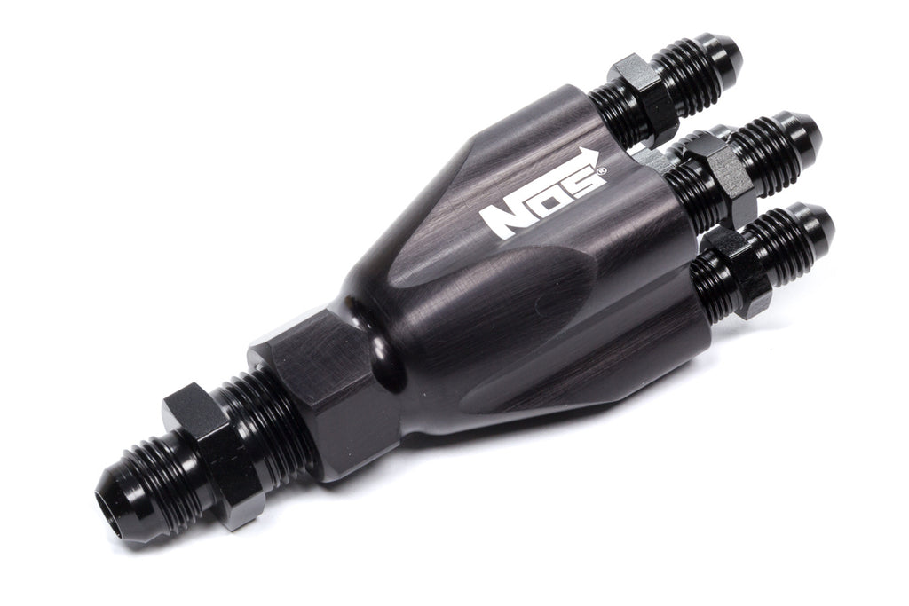 NITROUS OXIDE SYSTEMS 16752 - Showerhead Distribution Block w/Fittings Black image