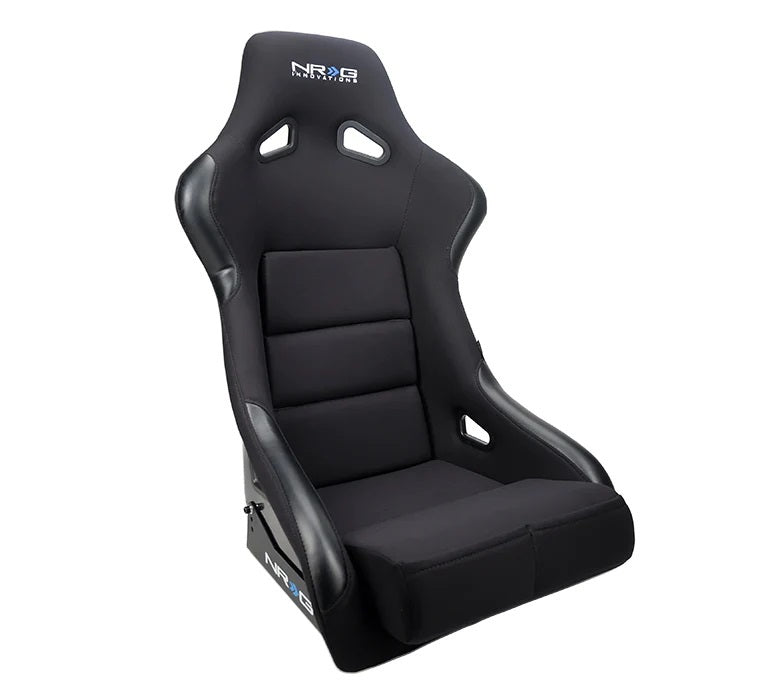 NRG INNOVATION FRP-301 - Seat FRP Large Black Cloth Race Bolsters image