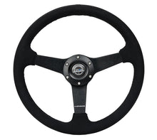 Load image into Gallery viewer, NRG INNOVATION RST-037MB-SA - Steering Wheel 350mm 1.5 in Dish Black Alcantara image
