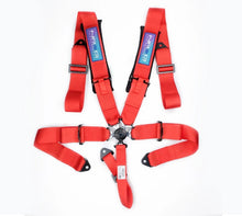 Load image into Gallery viewer, NRG INNOVATION SBH-B6PCRD - Harness 5pt Camlock Red w/Pads SFI 16.1 image