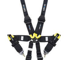 Load image into Gallery viewer, NRG INNOVATION SBH-HRS6PCBK - Harness 6pt Camlock Black Hans FIA image