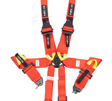 Load image into Gallery viewer, NRG INNOVATION SBH-HRS6PCRD - Harness 6pt Camlock Red Hans FIA image