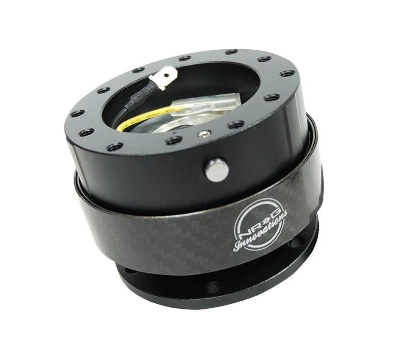 NRG INNOVATION SRK-200CF - Steering Quick Release 2.0 Carbon Fiber 2.5in image