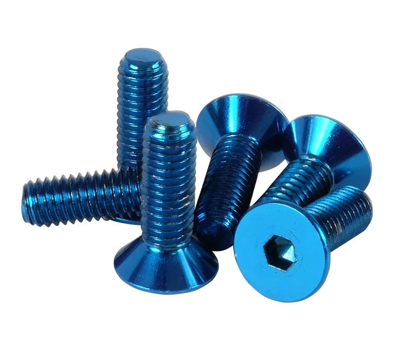 NRG INNOVATION SWS-100BL - Screw Kit Steering Wheel Blue Conical image