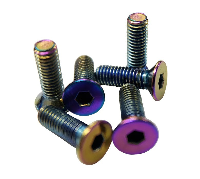 NRG INNOVATION SWS-100MC - Screw Kit Steering Wheel Neochrome Conical image