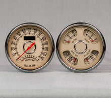 Load image into Gallery viewer, NEW VINTAGE USA 37215-02 - Woodward 2 Gauge Kit Speed/Tach Quad Gauges image