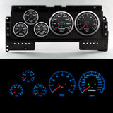 Gauge Kit Ford Truck 92-96 Perf II Black