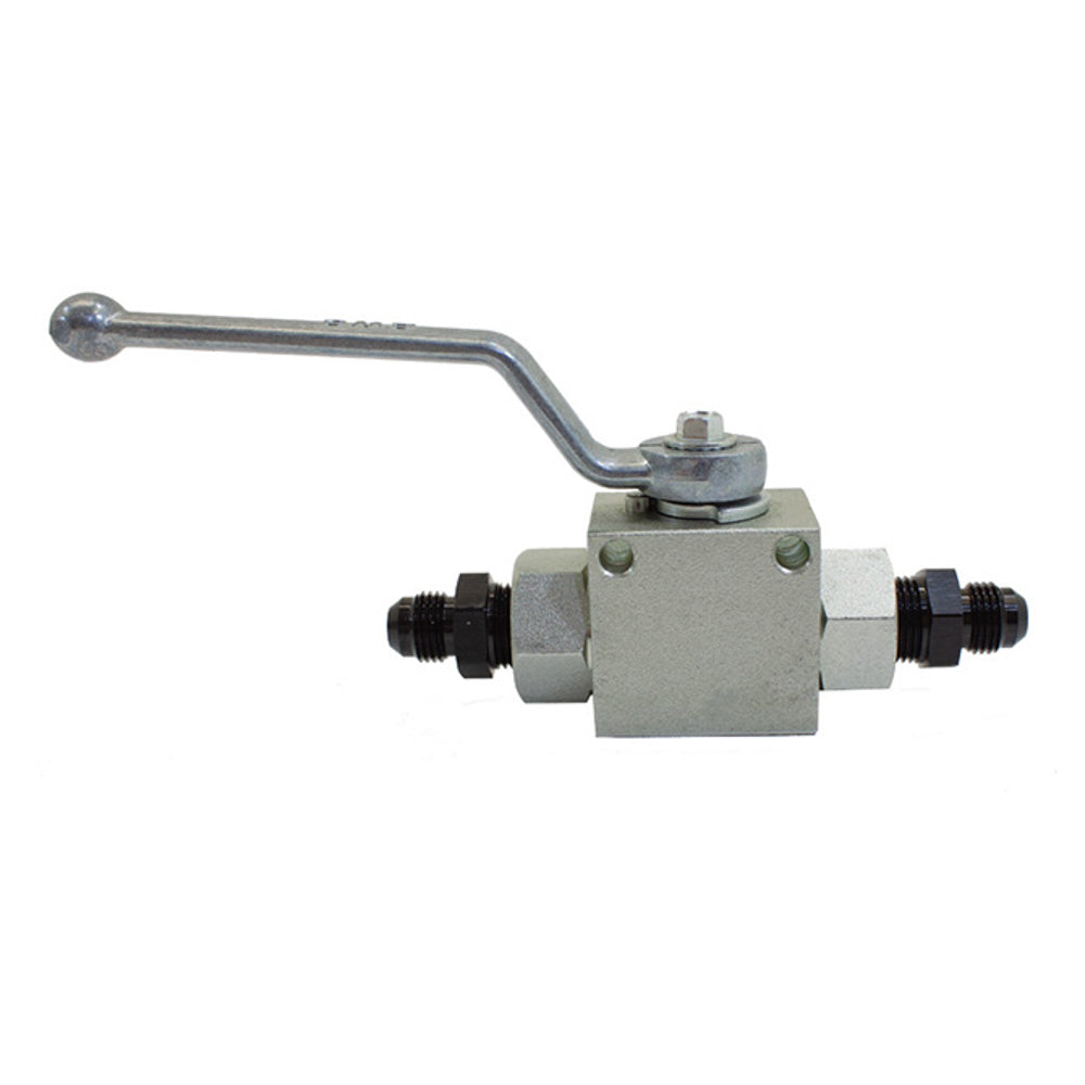 NITROUS EXPRESS 15158-6 - Remote Shutoff Valve 6an Male Inlet/Outlet image